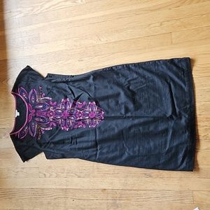 Monsoon | Dresses | Monsoon Black Tivoli Embroidered Dress